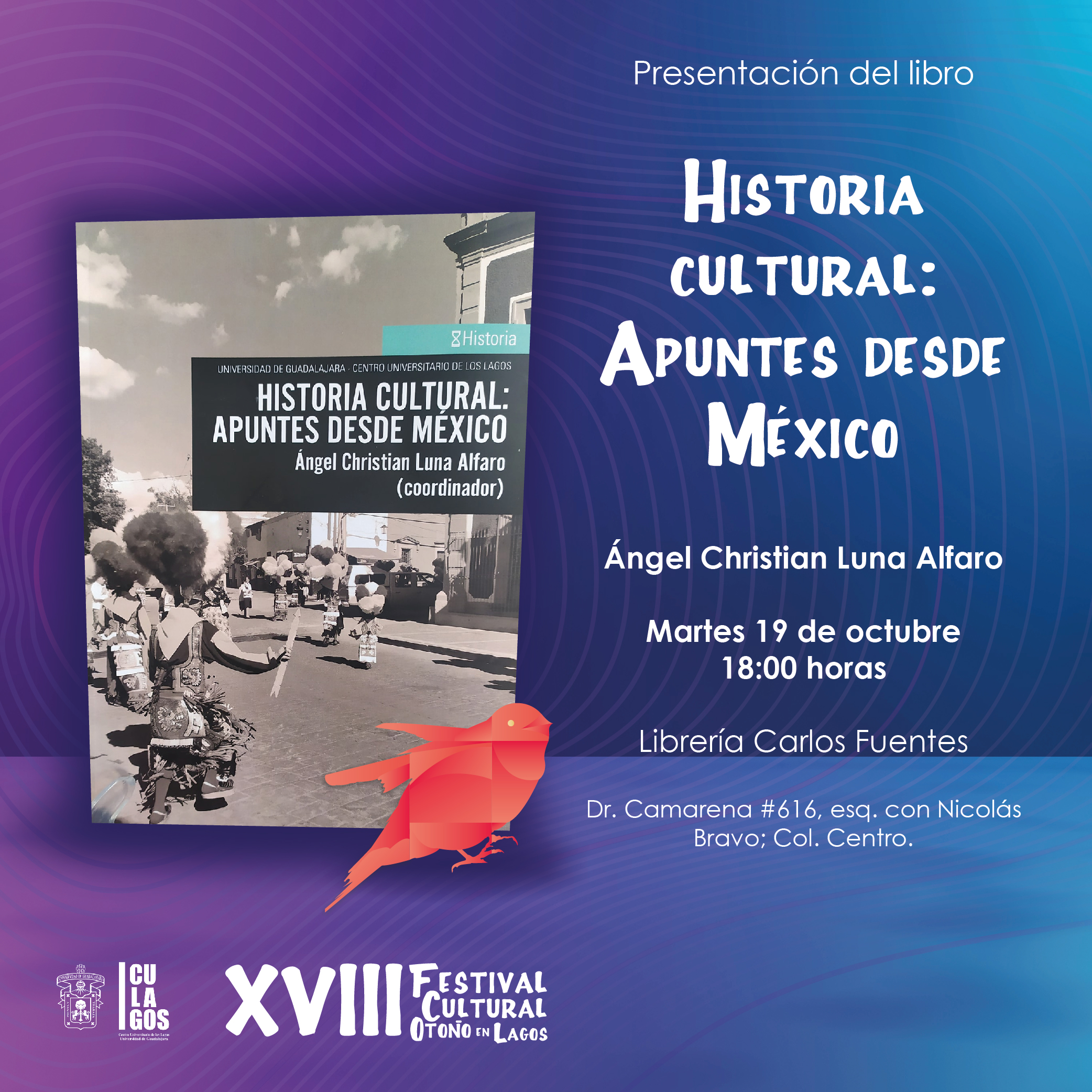 Presentación de libro: Historia cultural: Apuntes desde México